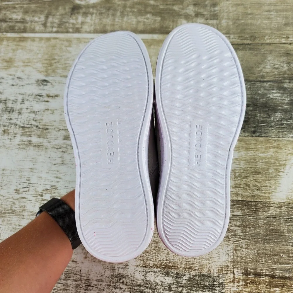 Hey Dude Wendy Color Fun Kids Loafer Shoes Sz 13 C13 Gray Canvas Round Toe